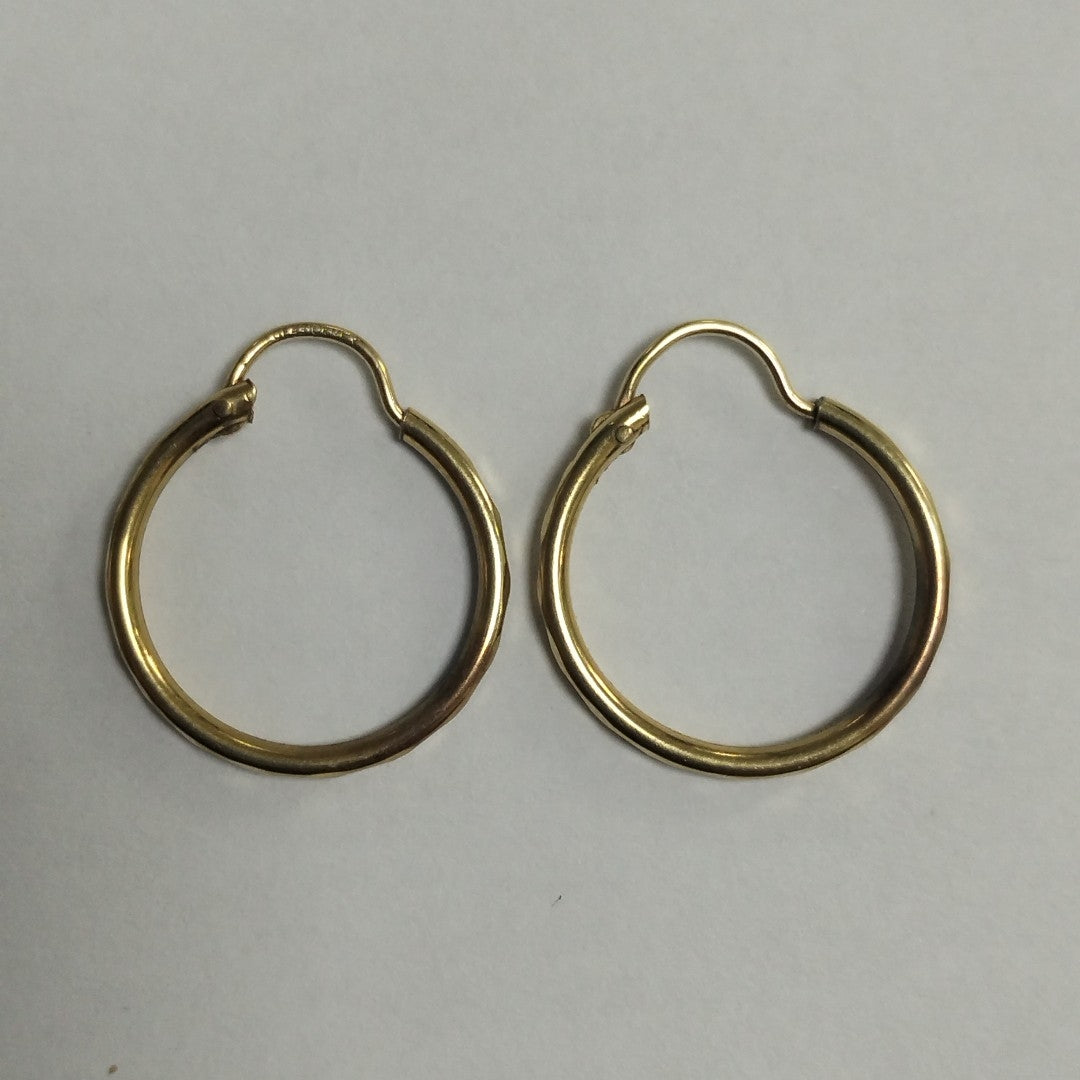 ARRACADAS PAR ORO 10 K 1.2 GRMS (SEMINUEVO)