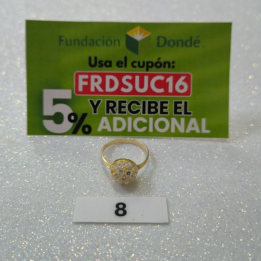 ANILLITO ORO 14 K 2.3 GRMS (SEMINUEVO)