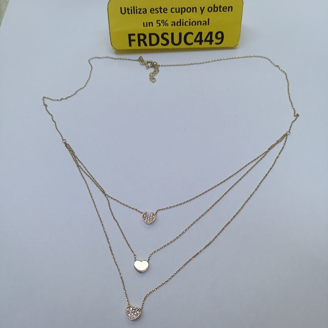 GARGANTILLAS ORO 14K 2.9 (NUEVO)