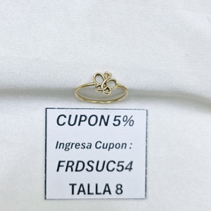 ANILLITO ORO 14 K 1.3 GRMS (SEMINUEVO)
