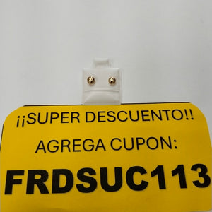 BROQUELES BROQUEL FIG BALON DE FUTBOL 14K 0.2387 GR (NUEVO)