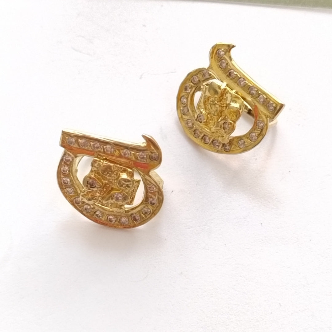 ARETES PAR ORO 10 K 4.6 GRMS (SEMINUEVO)