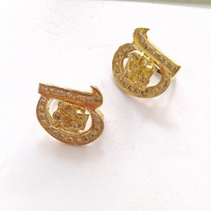 ARETES PAR ORO 10 K 4.6 GRMS (SEMINUEVO)