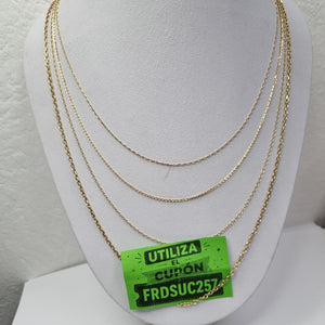 CADENA ORO 14 K 8.3 GRMS (SEMINUEVO)