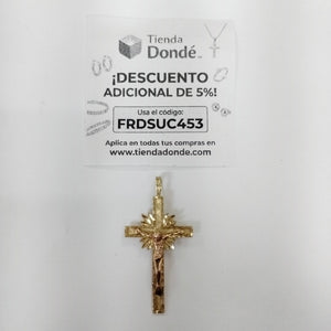 CRUCIFIJO ORO 14 K 1,90 GRMS (SEMINUEVO)
