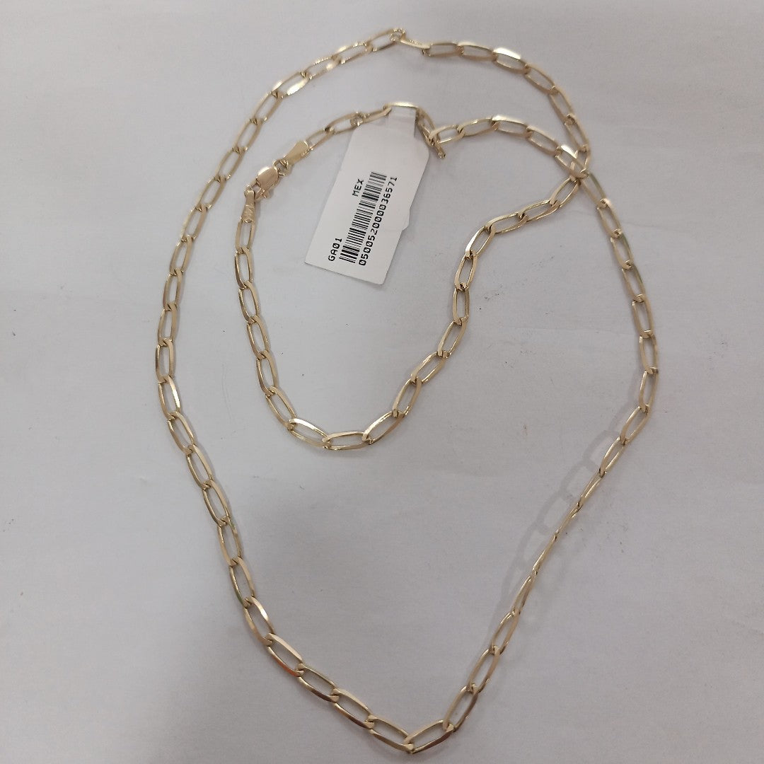 CADENA ESLABON 14K 55 CM 6.6 GR (NUEVO)