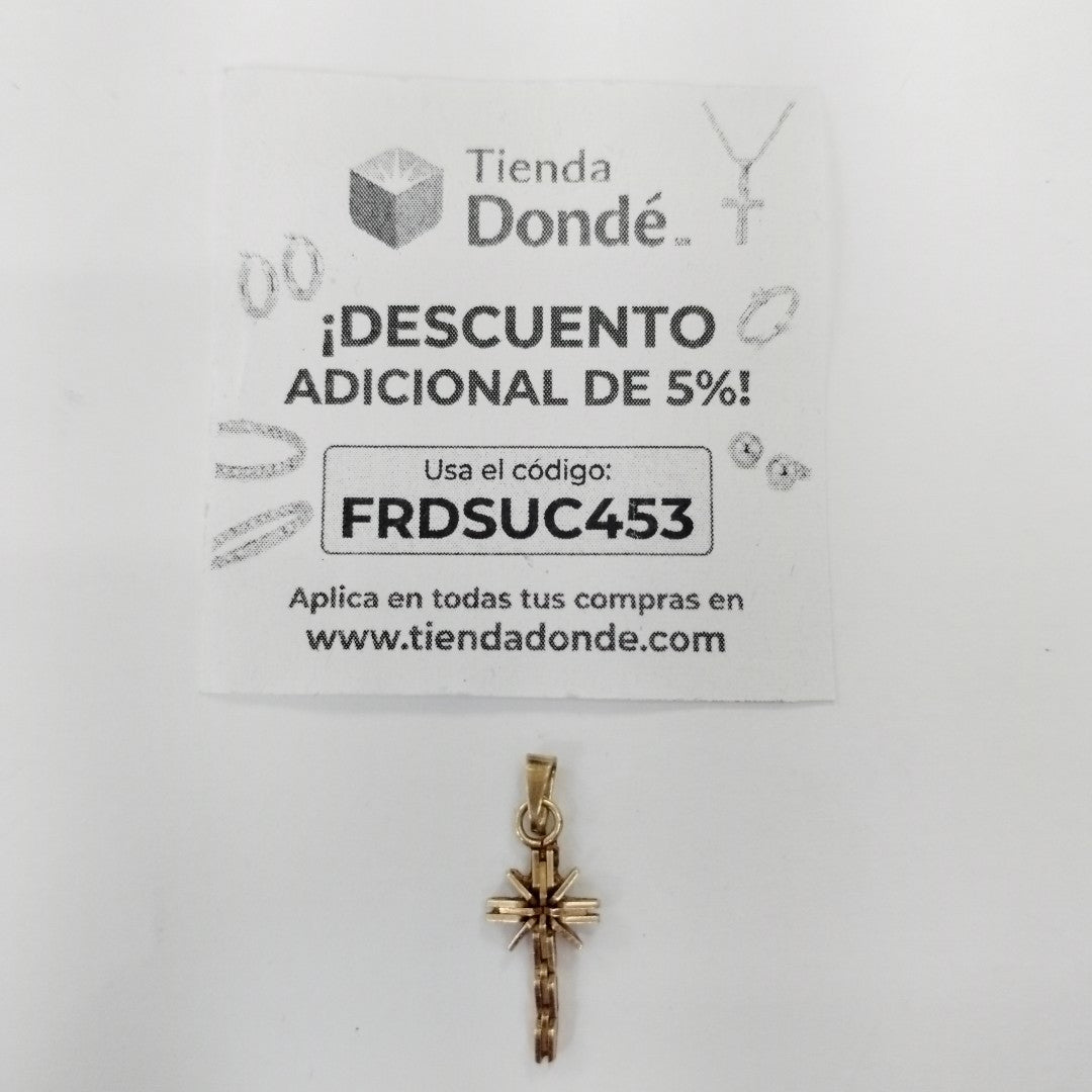 CRUZ ORO 14 K 0,60 GRMS (SEMINUEVO)