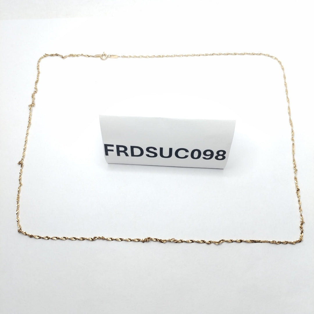 CADENA ORO 14 K 3.1 GRMS (SEMINUEVO)