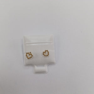 BROQUELES BROQUEL FIG CORAZON 14K 0.23 GR (NUEVO)