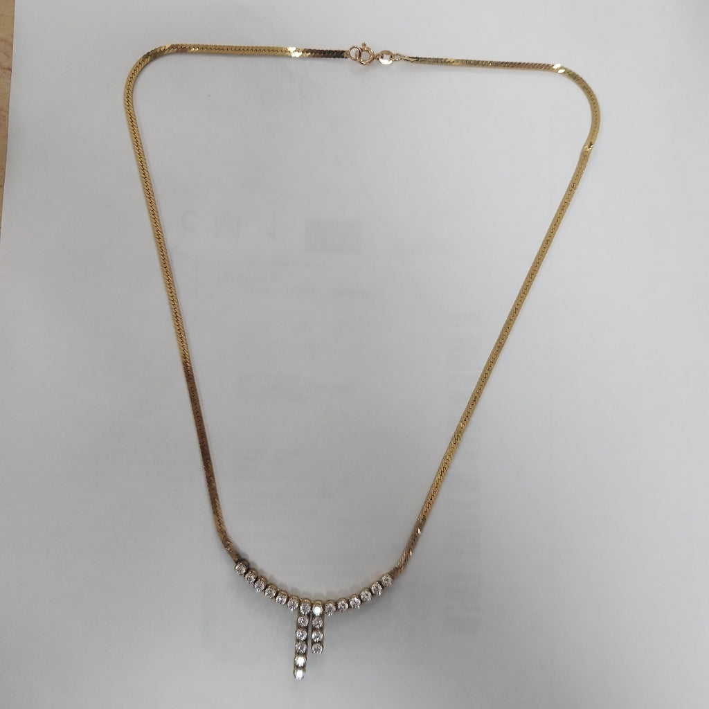 GARGANTILLA ORO 14 K 12.1 GRMS (SEMINUEVO)