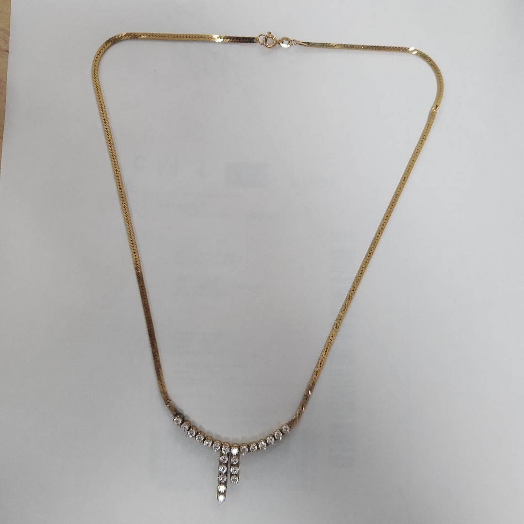 GARGANTILLA ORO 14 K 12.1 GRMS (SEMINUEVO)