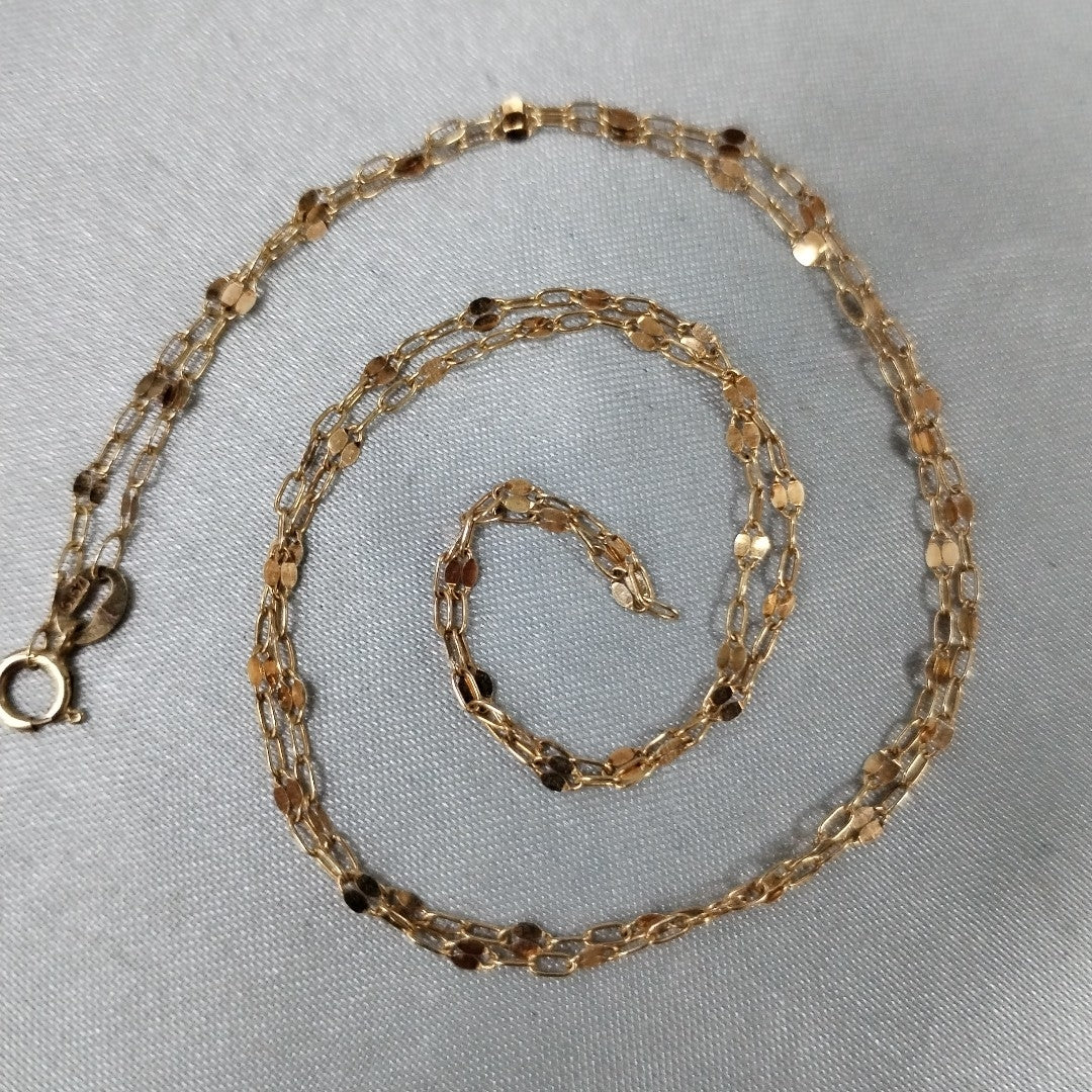 CADENA ORO 10 K 1.1 GRMS (SEMINUEVO)