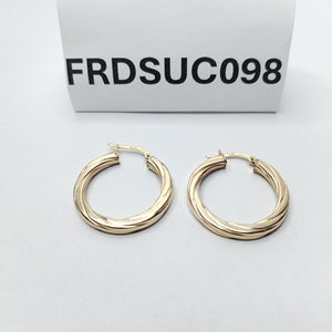 ARETES PAR ORO 14 K 2.6 GRMS (SEMINUEVO)