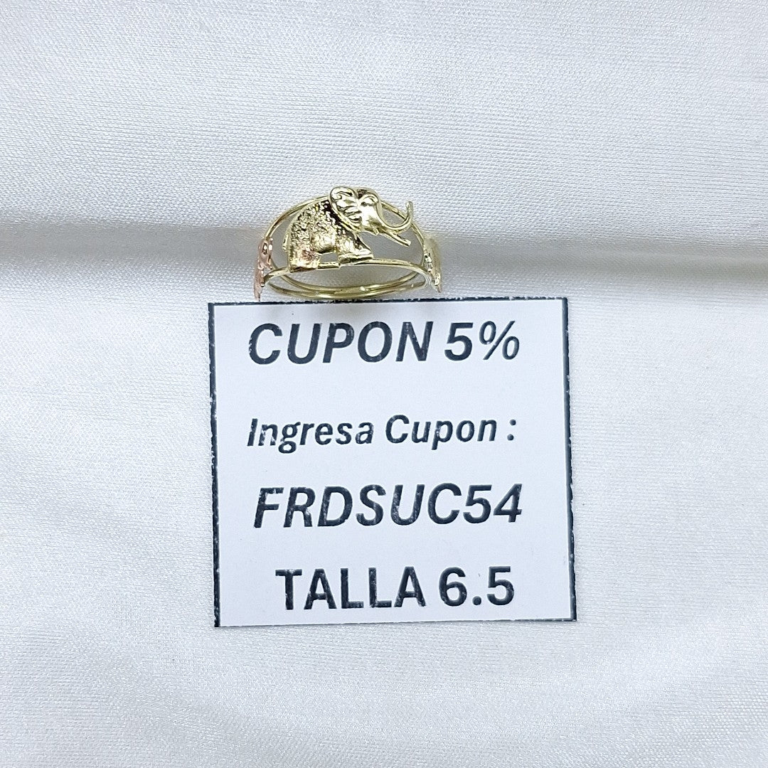 ANILLO ORO 14 K 1,20 GRMS (SEMINUEVO)
