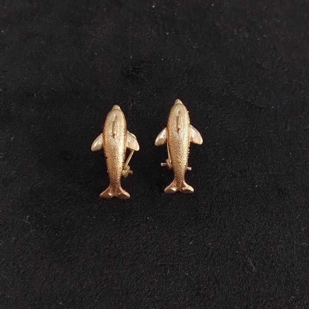 ARETES PAR ORO 10 K 3.7 GRMS (SEMINUEVO)