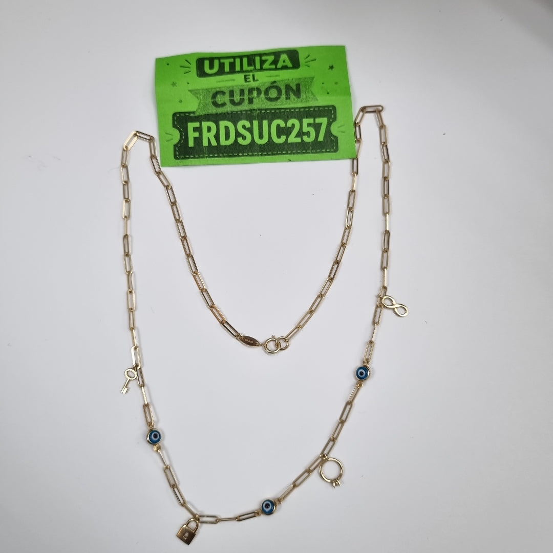 GARGANTILLA ORO 10 K 3.4 GRMS (SEMINUEVO)