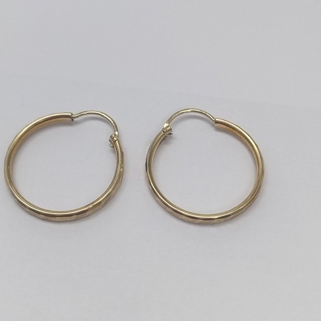 ARRACADAS PAR ORO 10 K 1.5 GRMS (SEMINUEVO)