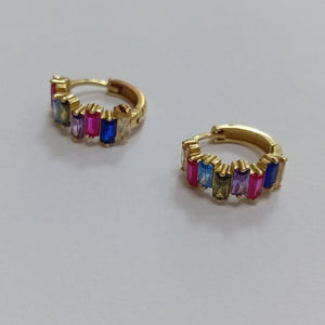 ARRACADAS PAR ORO 14 K 3,10 GRMS (SEMINUEVO)