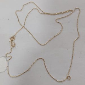 CADENA VENECIANO 14K 55 CM 1.7 GR (NUEVO)