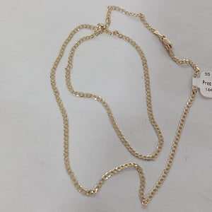 CADENA BARBADA 14K 55 CM 5.1 GR (NUEVO)