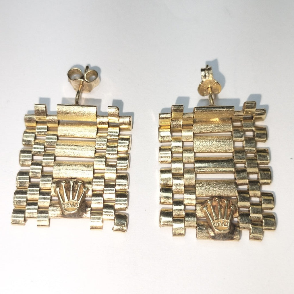 BROQUELES PAR ORO 14 K 6.2 GRMS (SEMINUEVO)
