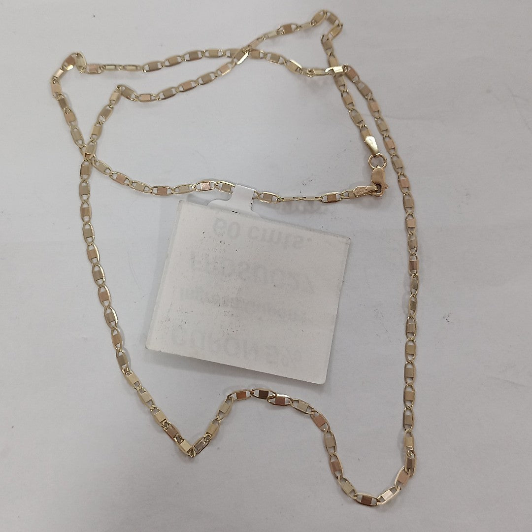 CADENA ESPEJO 14K 60 CM 5.5 GR (NUEVO)