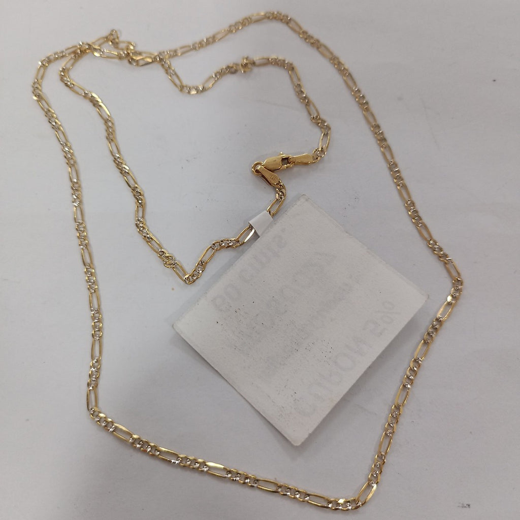 CADENA 3X1 DIAMANTADA 14K 60 CM 5.1 GR (NUEVO)