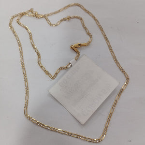 CADENA 3X1 DIAMANTADA 14K 60 CM 5.1 GR (NUEVO)