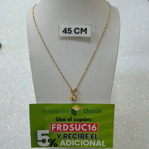 CADENA,DIJE ORO 10 K 1,30 GRMS (SEMINUEVO)