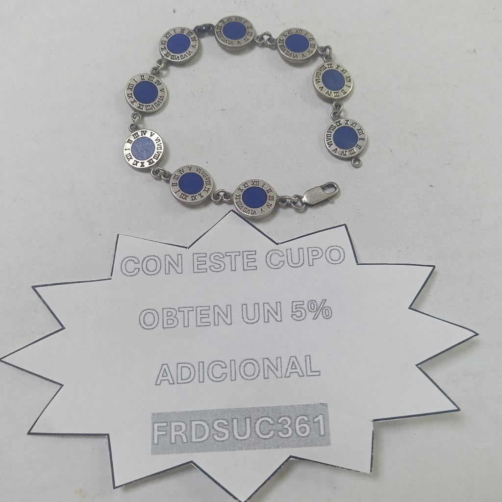 PULSERA PLATA 15.8 GRMS (SEMINUEVO)