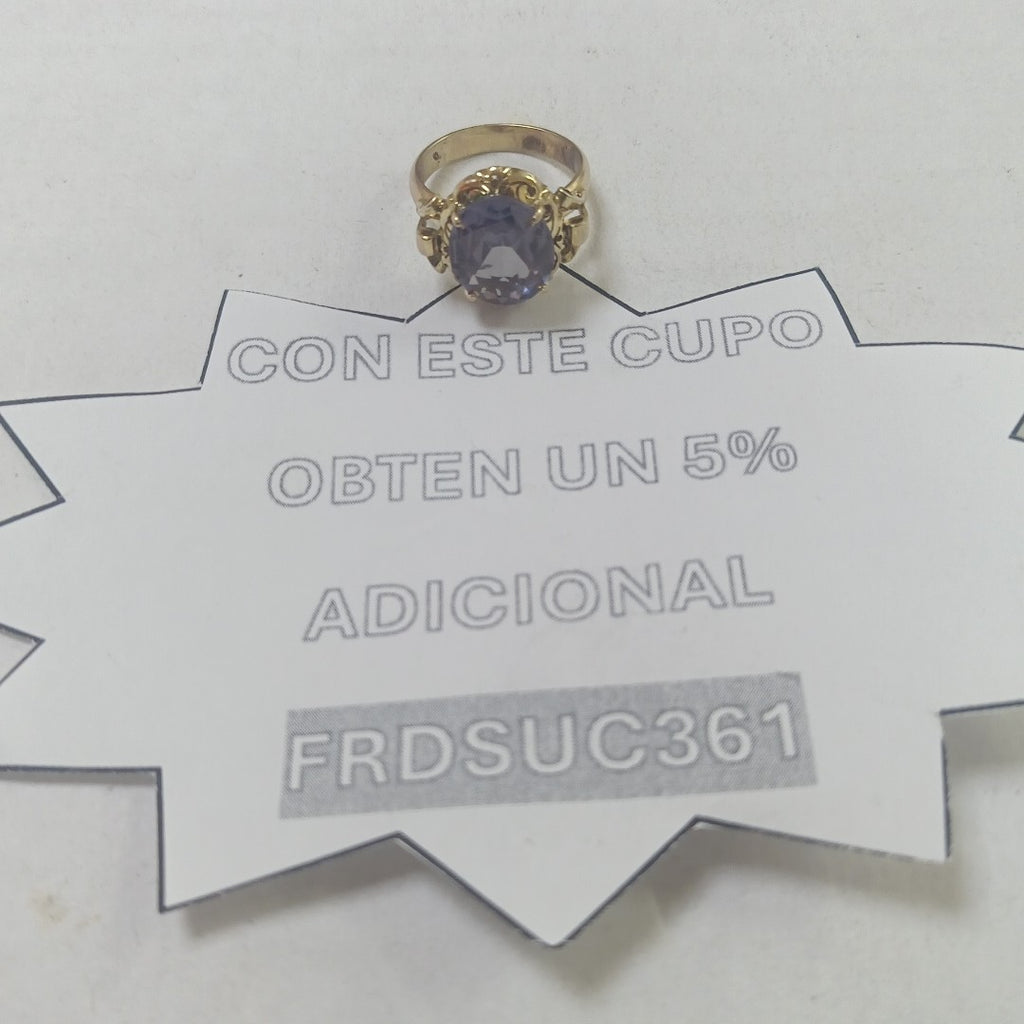 ANILLO ORO 10 K 4.7 GRMS (SEMINUEVO)