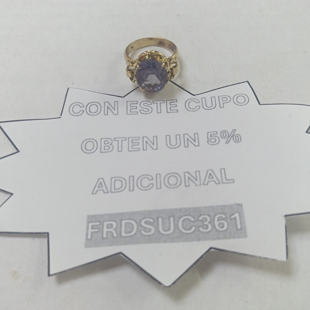 ANILLO ORO 10 K 4.7 GRMS (SEMINUEVO)