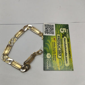 PULSERA ORO 14 K 17.8 GRMS (SEMINUEVO)
