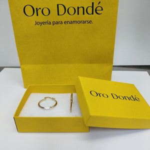 ARETES TEJIDO ARRACADAS BISELADAS COMBINADAS 14K 1.3 GR (NUEVO)