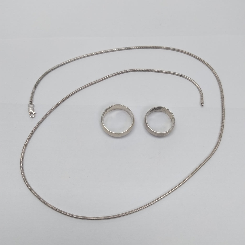 ARGOLLA, CADENA PLATA 20.2 GRMS (SEMINUEVO)