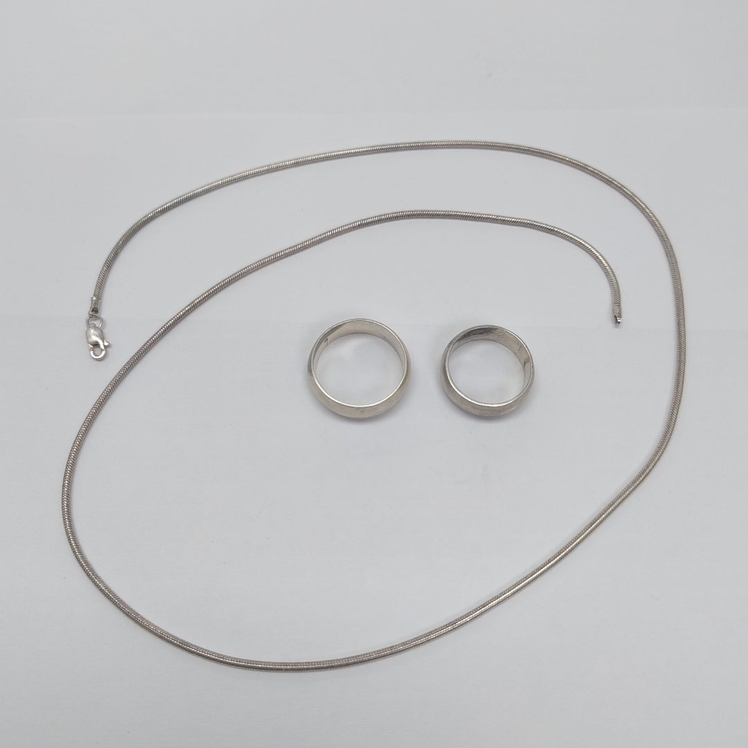ARGOLLA, CADENA PLATA 20.2 GRMS (SEMINUEVO)
