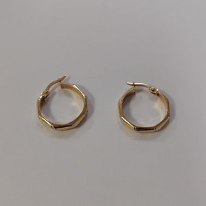 ARETES PAR ORO 14 K 1.4 GRMS (SEMINUEVO)