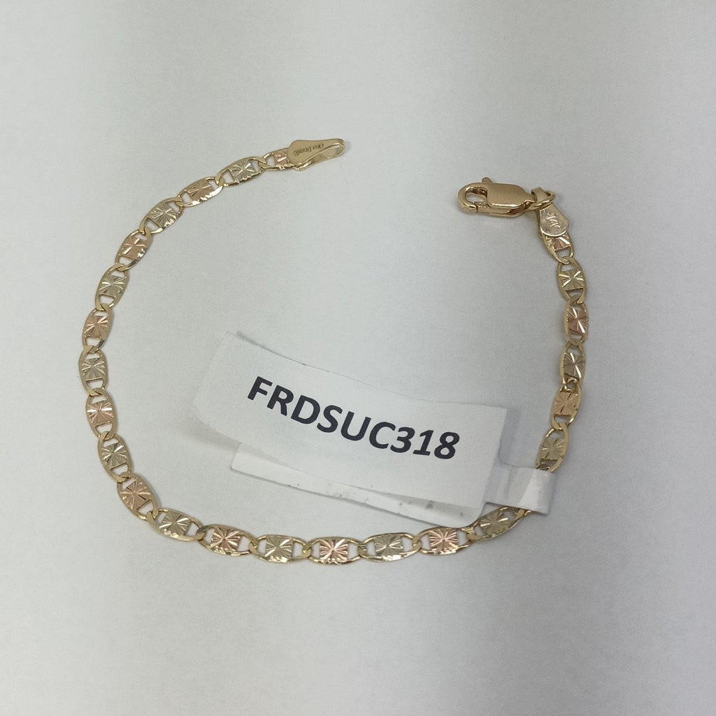 PULSERA GUCHI 14K 18 CM 2.9 GR (NUEVO)