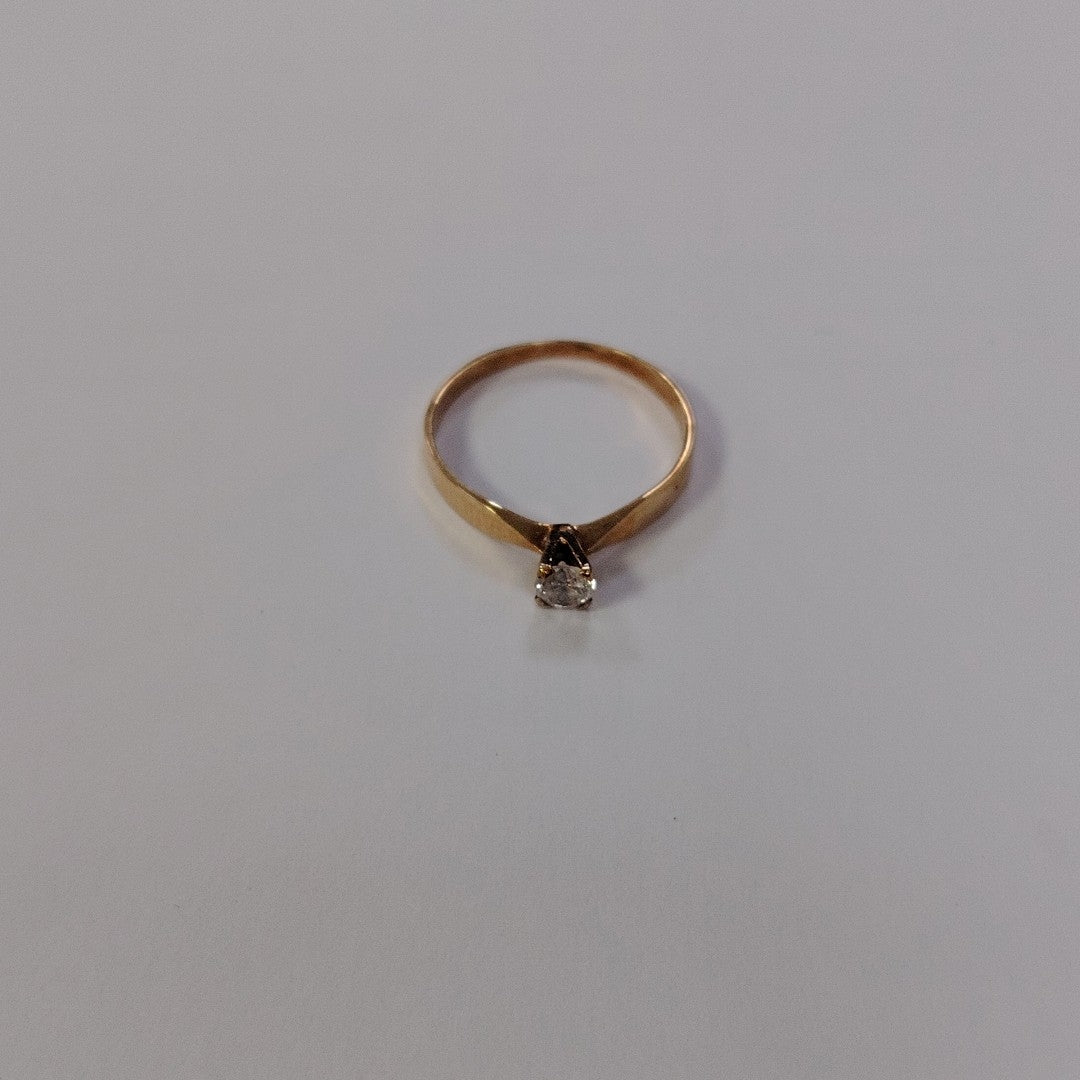 ANILLO ORO 14 K 1.5 GRMS (SEMINUEVO)