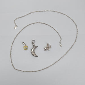 CADENA, DIJE PLATA 9.5 GRMS (SEMINUEVO)