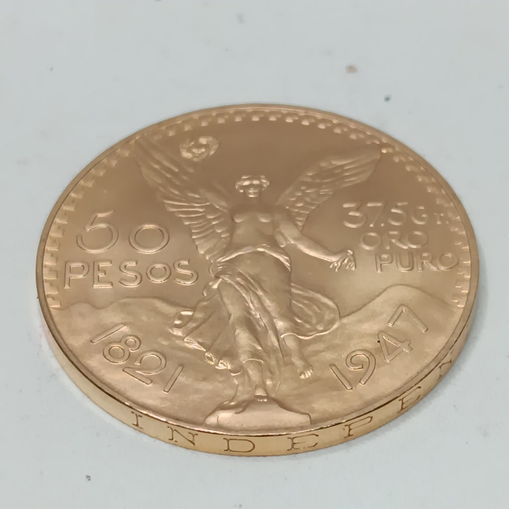 K1 41.6 GRMS 21 K IDENTIFICACIÓN MONEDA NOMINATIVA MONEDAS PESOS 50 PESOS (SEMINUEVO)