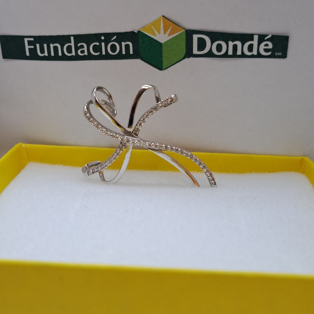 CRUZ ORO BLANCO 10 K 2,70 GRMS (SEMINUEVO)