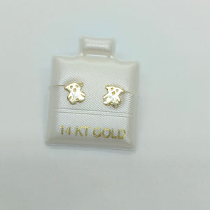 BROQUELES ORO 14K 0.8 (NUEVO)