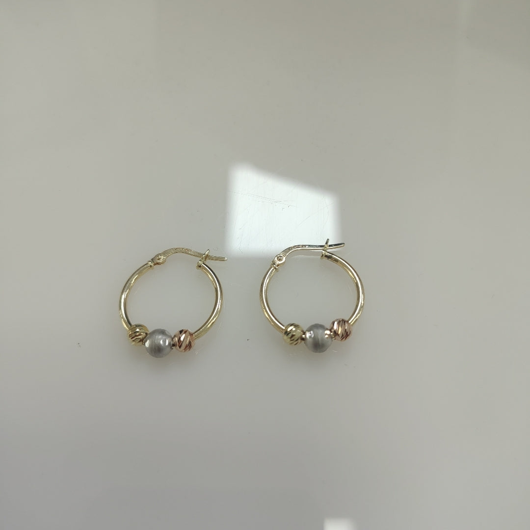 ARRACADAS ORO 14K 1.6 (NUEVO)