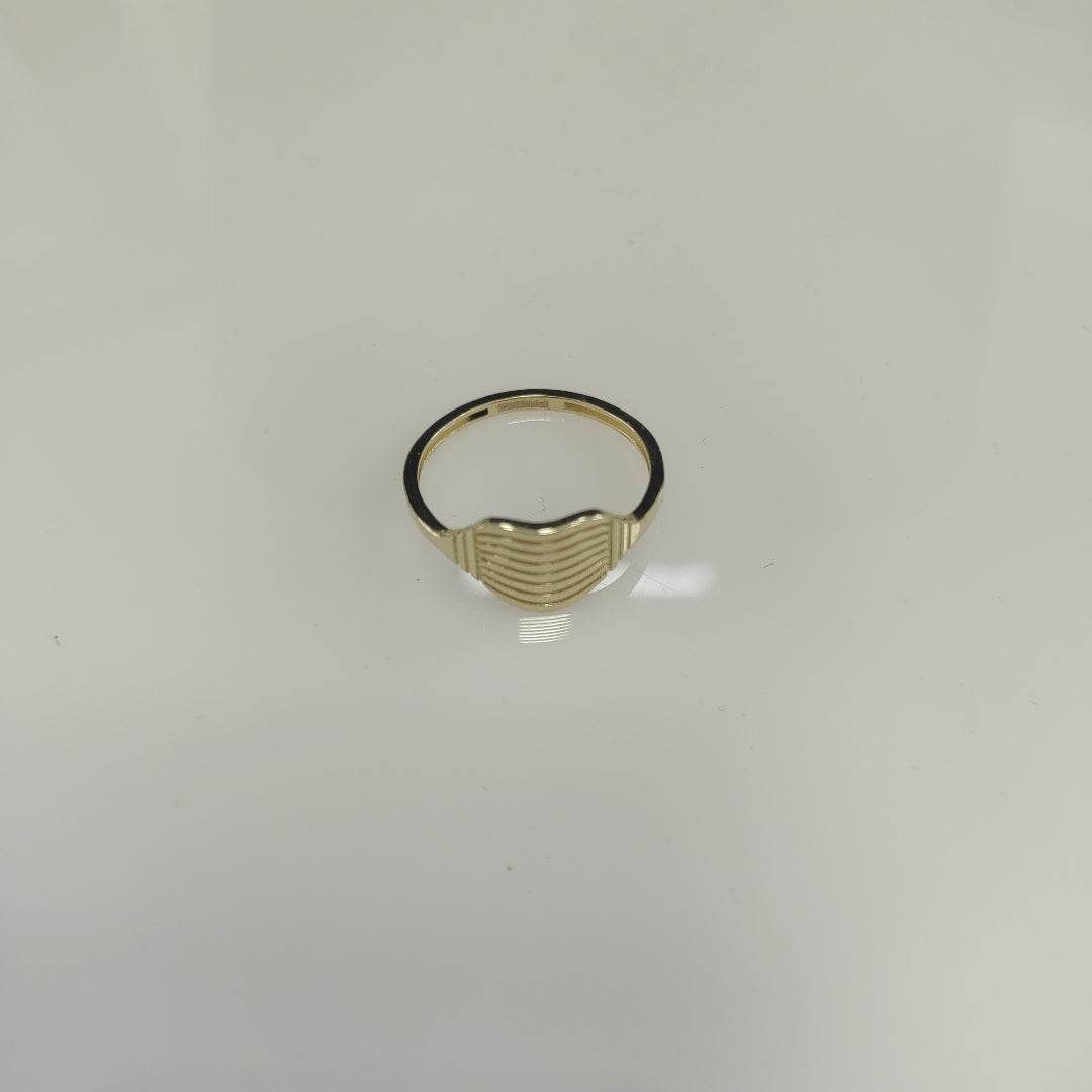 ANILLOS CORAZON 14K TALLA 7 1.7 GR (NUEVO)