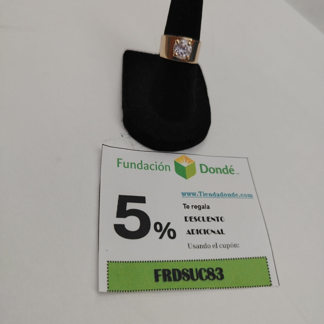 SOLITARIO ORO 10 K 2,39 GRMS (SEMINUEVO)