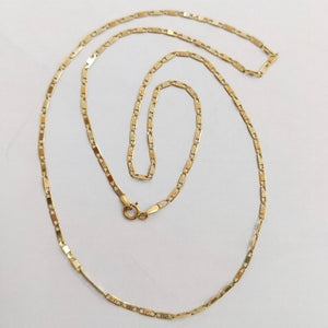 CADENA ORO, ORO COMBINADO 14 K 3 GRMS (SEMINUEVO)