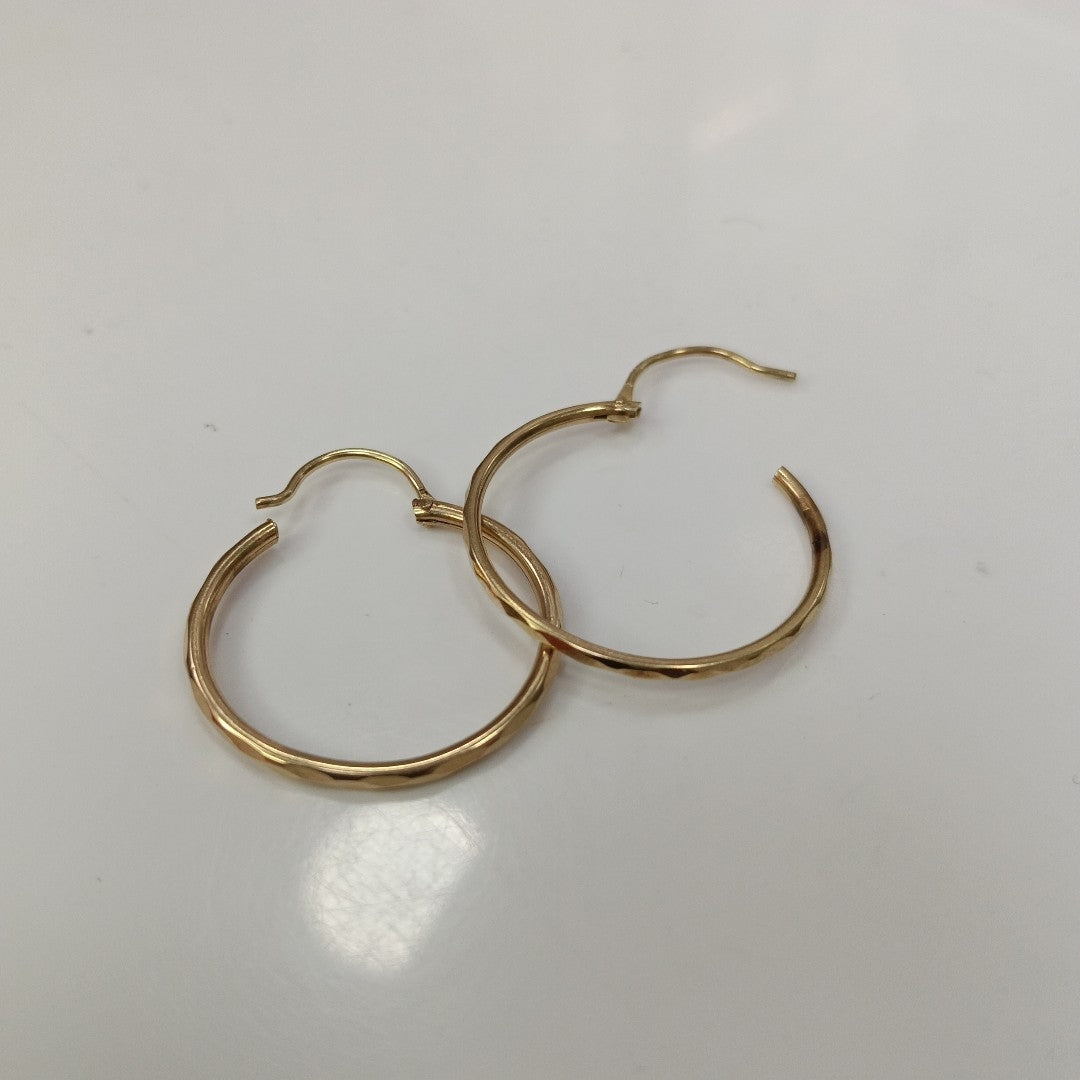 ARRACADAS PAR ORO 10 K 1.5 GRMS (SEMINUEVO)