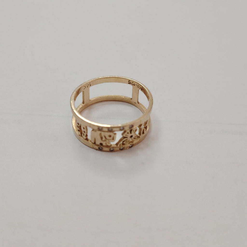 ARGOLLA ORO 14 K 3,80 GRMS (SEMINUEVO)