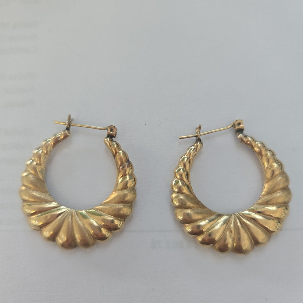 ARETES PAR ORO 10 K 3.9 GRMS (SEMINUEVO)